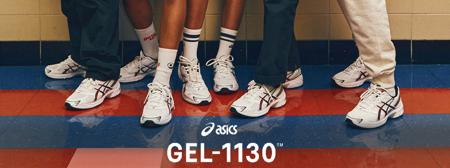 05/02/2023 - Adopt a trendy retro-running style with the Asics Gel-1130 sneakers