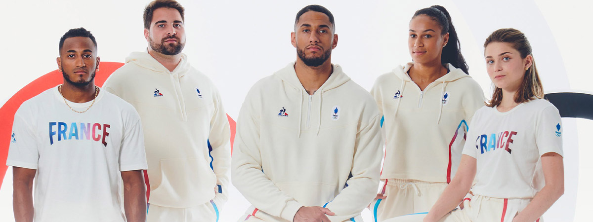 01/16/2024 - Le Coq Sportif: The official outfits of the French team for the 2024 Olympic Games revealed