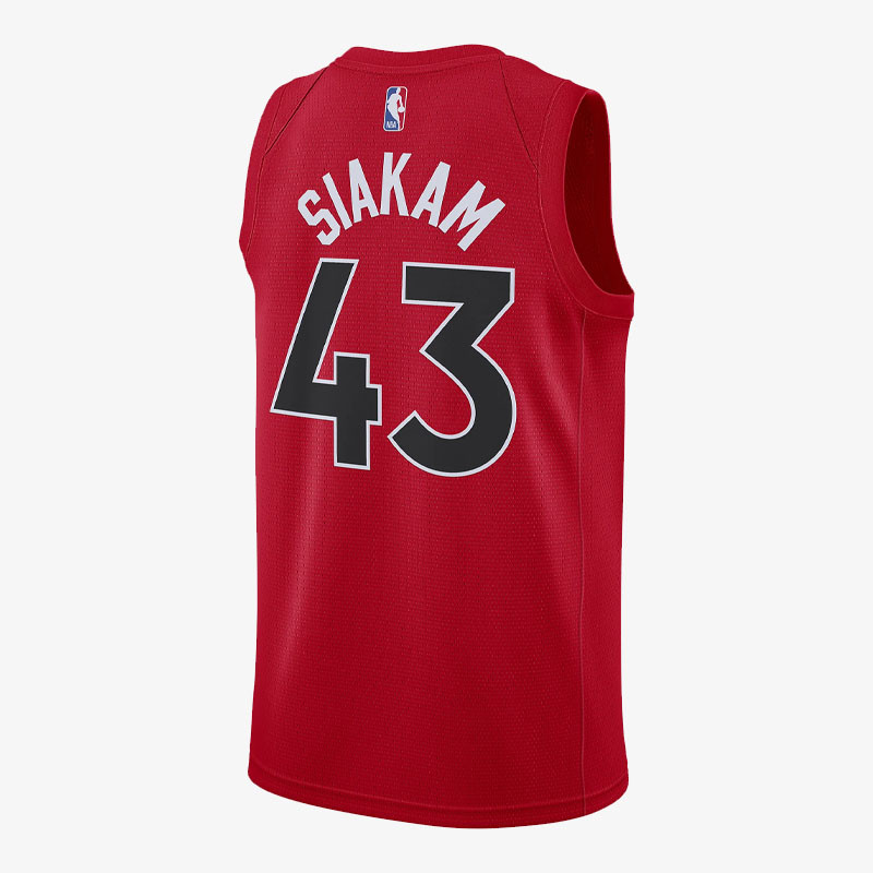 NIKE Raptors NBA Swingman Jersey (43-Siakam) Icon Edition 2020 - University Red