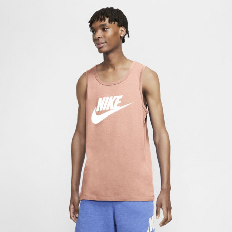 haspel Stimulans Voorbereiding Débardeur homme Nike Sportswear - Orange arctique/Blanc