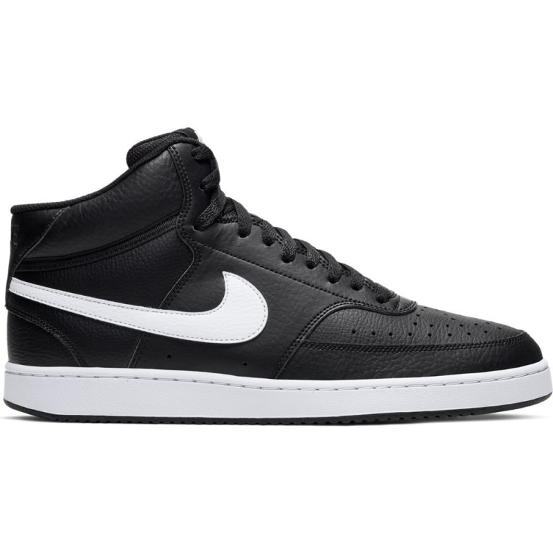 NIKE SPORTSWEAR Court Vision Mid Shoes - Black/White