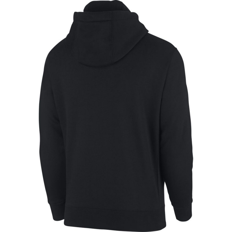 Nike Club Fleeece Men's Hooded Jacket - Black/Black/White