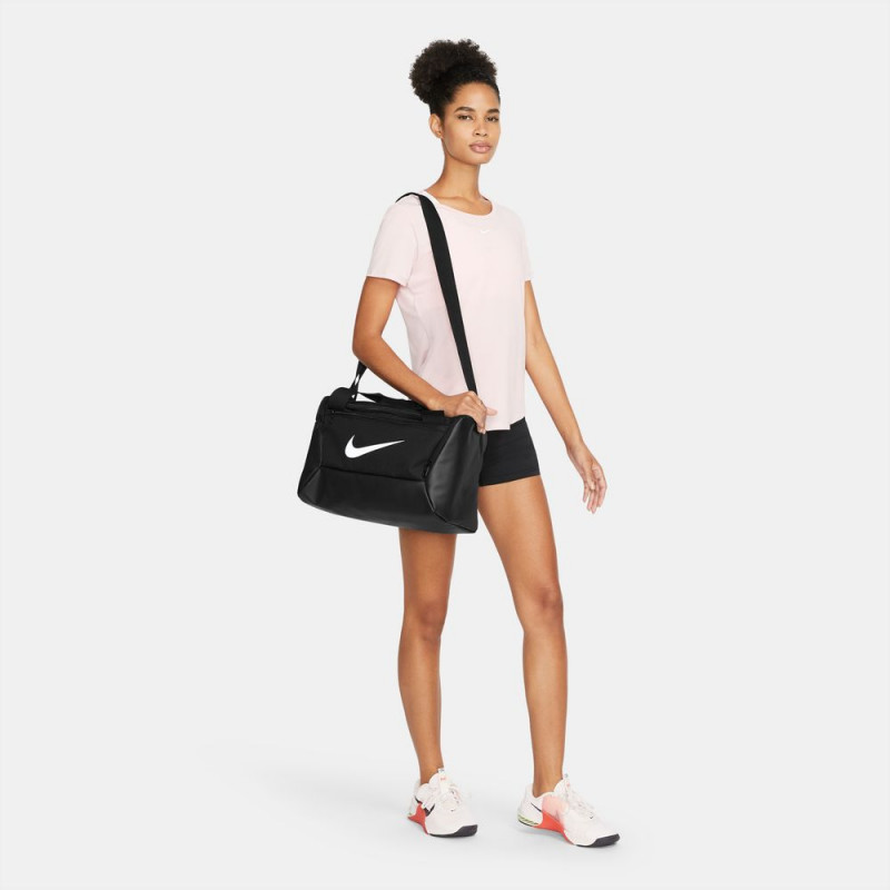 Nike Nk Brsla Xs Duff sports bag - 9.5 (25L) unisex - Black/Black/White