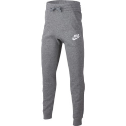 CI2911-091 - Nike Club Fleece Pants for Children (6-16 Years) - Heather Grey/Cool Grey/White