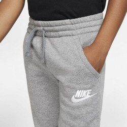 CI2911-091 - Nike Club Fleece Pants for Children (6-16 Years) - Heather Grey/Cool Grey/White