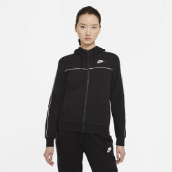 Sweat à capuche Millennium entièrement zippé pour femme Nike Sportswear - Noir/Blanc | CZ8338-010