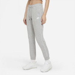Pantalon de jogging pour femme Nike Sportswear - Gris chiné foncé/Blanc | CZ8340-063