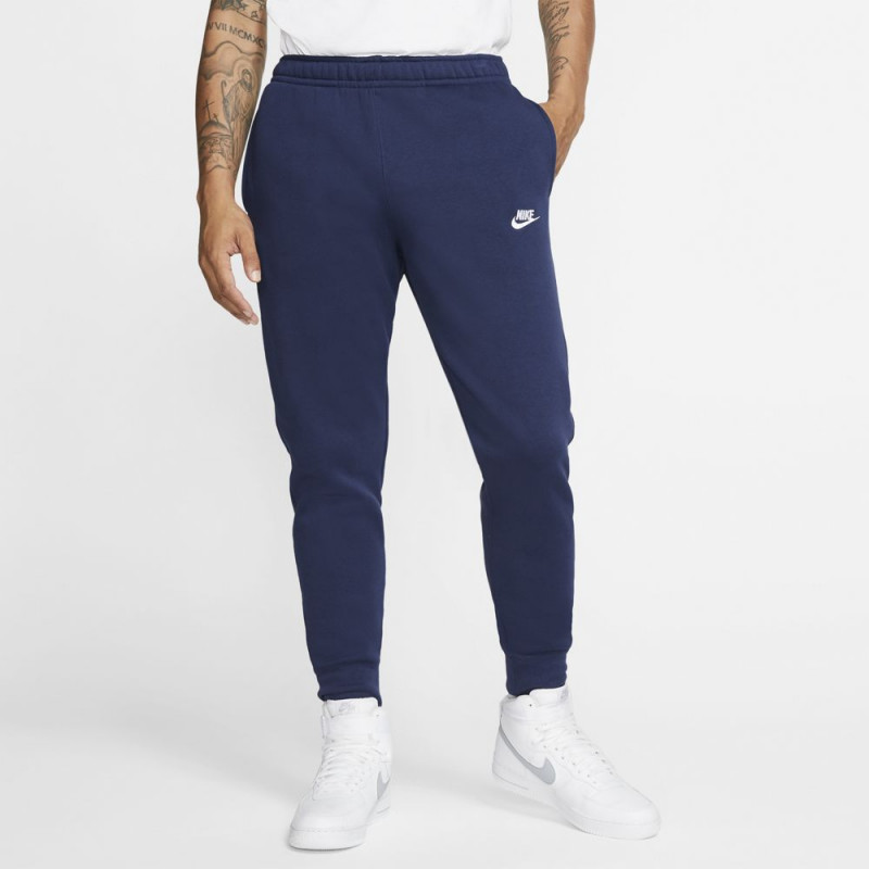 Nike Sportswear Club Fleece Men\'s Pants - Navy Blue - BV2671-410 | Jogginghosen