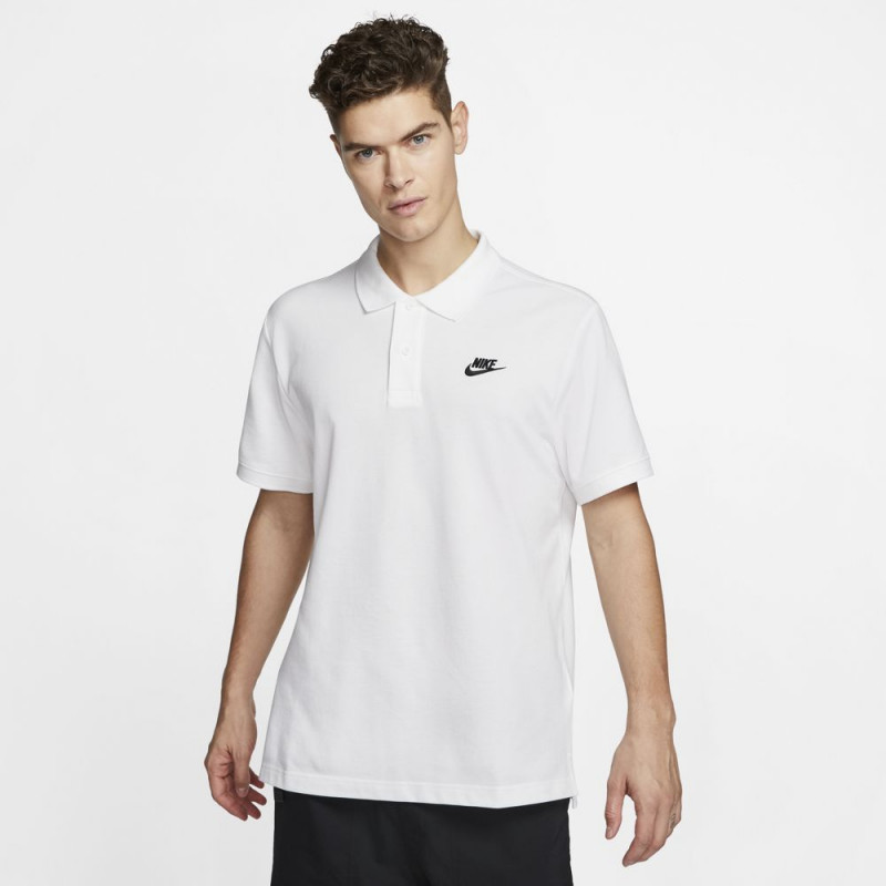 CJ4456-100 - Polo Nike Sportswear - White/Black