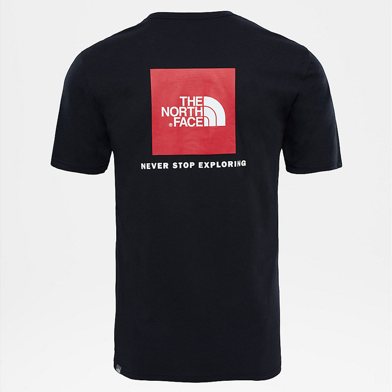 The North Face RedBox Men's Short-Sleeve Printed T-Shirt - Black