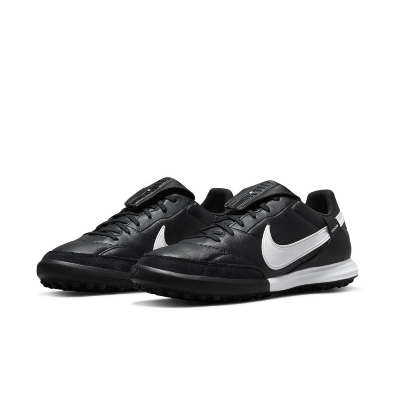 The Nike Premier 3 TF Artificial Grass Football Boots - Black/White