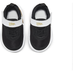 Chaussures pour bébé/tout-petit Nike Team Hustle D 10 - Black/Metallic Gold-White-Photon Dust - CW6737-002