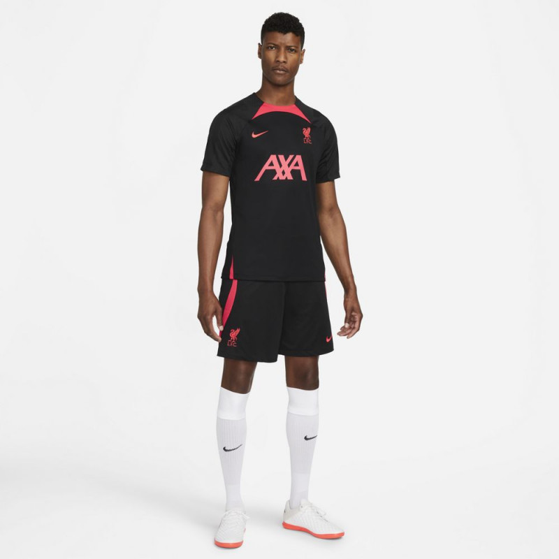 Nike Dri-FIT Liverpool FC Strike Men's Football Shorts - Black/Siren Red/Siren Red