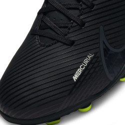 DJ5958-001 - Nike Mercurial Vapor 15 Club FG/MG children's football cleats (32-38..5) - Black/Dark Smoke Grey-Summit White-Volt