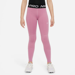 DA1028-698 - Nike Pro children's leggings - Elemental Pink/White