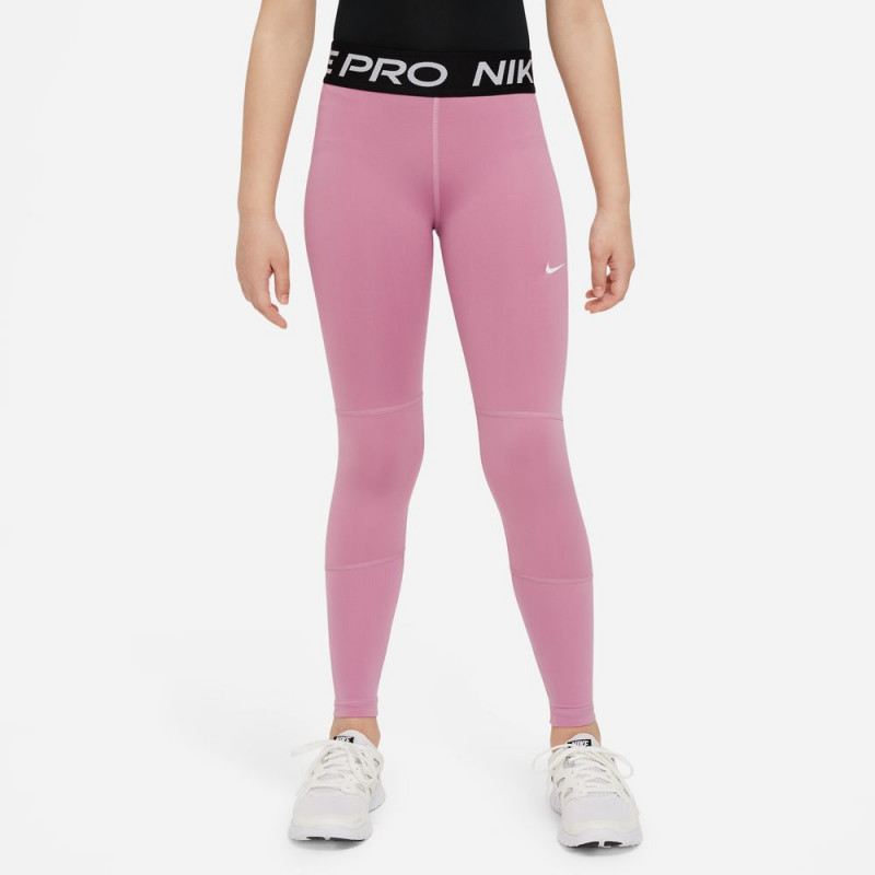 DA1028-698 - Legging enfant Nike Pro - Elemental Pink/White