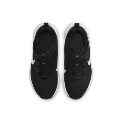 DD1095-001 - Nike Revolution 6 children's sneakers - Black/Black-Dark Smoke Gray