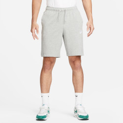 BV2772-063 - Short pour homme Nike Sportswear Club Fleece - Dark Grey Heather/White