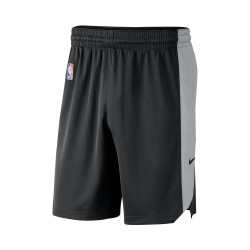 AJ5047-010 - Nike Brooklyn Nets Basketball Shorts - Black/Flight Silver/Black
