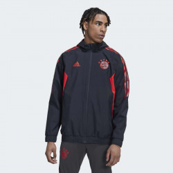 Veste déperlante FC Bayern Condivo 22 Adidas - Noir - HI3468