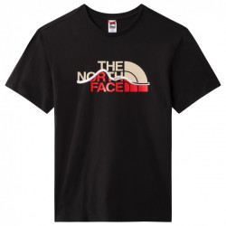 T-shirt pour homme The North Face Mountain Line - Noir - 7X1N-JK3