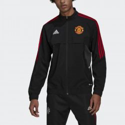 Manchester United Condivo 22 Adidas presentation jacket - Black - H64037