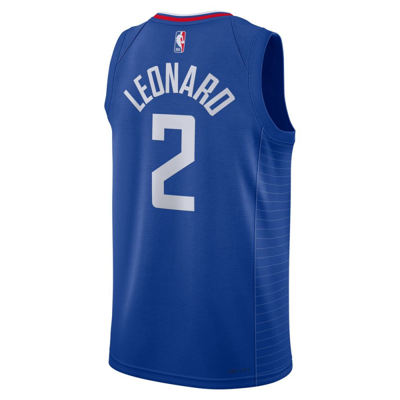 Men's NBA Basketball Jersey Nike Los Angeles Clippers Kawhi Leonard Swingman Icon 22 - Rush Blue