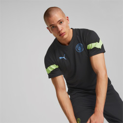 Puma Manchester City FC Mens Football Training Shirt - Puma Black/Fizzy Light - 767748 11