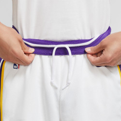 AJ5616-100 - Nike Los Angeles Lakers Shorts - White/Field Purple/Field Purple
