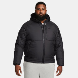 DD6857-011 - Nike Sportswear Therma-FIT Legacy Hooded Jacket - Black/Black/Black