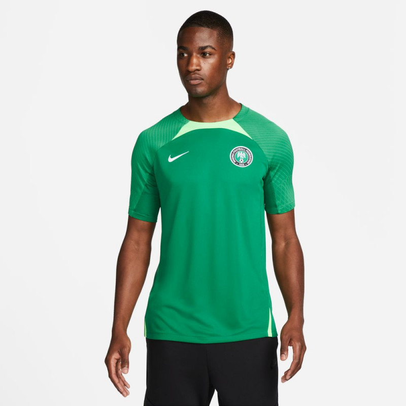 Haut à manches courtes Nike Nigeria Strike pour homme