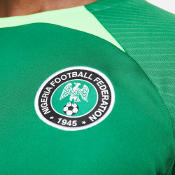 DH6447-302 - Nike Nigeria Strike Football Training Shirt - Pine Green/Green Strike/White