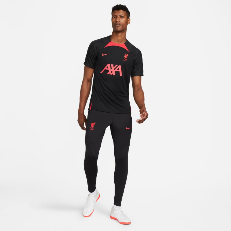 Nike Liverpool FC Strike Men's Dri-FIT Football Pants - Black/Mermaid Red