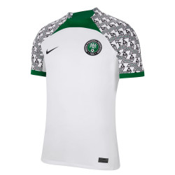 DN0695-100 - Maillot Nike Dri-FIT Nigéria (NFF) Extérieur 22/23 Stadium - White/Pine Green/Black