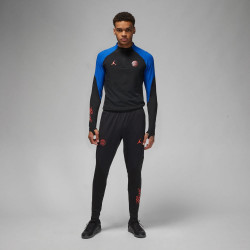 DN1265-010 - Pantalon d'entraînement Nike Paris Saint-Germain Strike Extérieur - Black/Black/Bright Crimson
