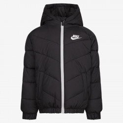 86K082-023 - Nike Sportswear Kids (2-7yrs) Hooded Down Jacket - Black