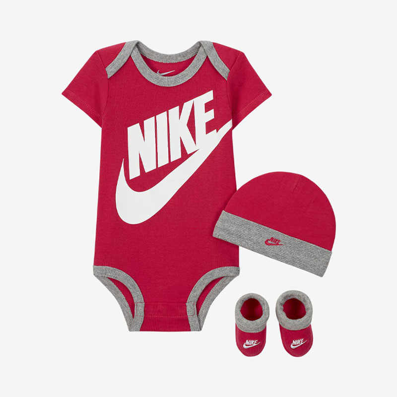 Nike Futura Logo Baby Set/Kit (Girls) - Rush Pink - MN0073-A4Y