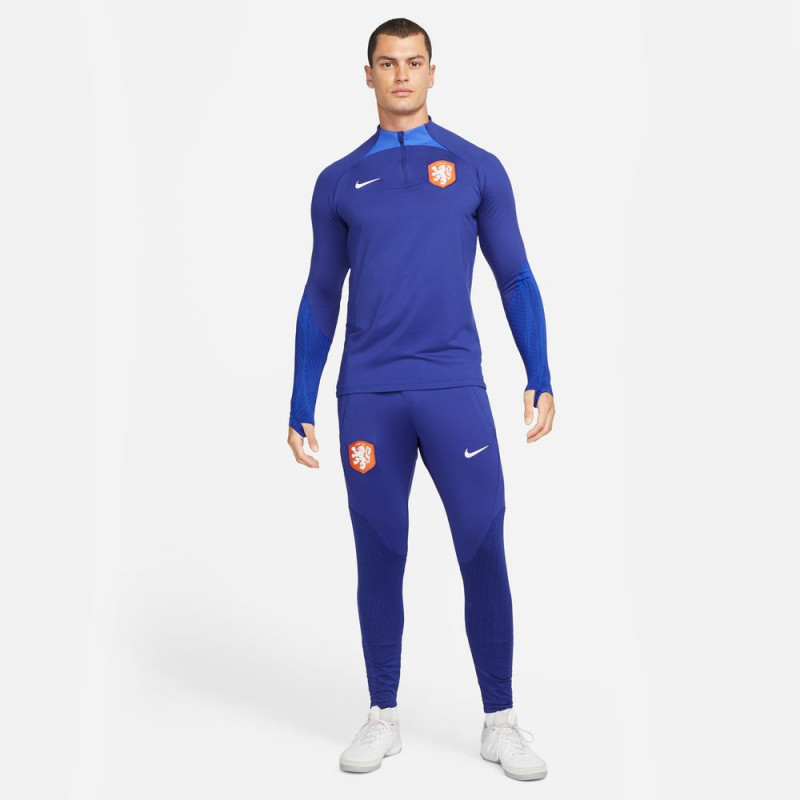 Nike Netherlands Strike Men's Dri-FIT Football Pants - Deep Royal Blue/White