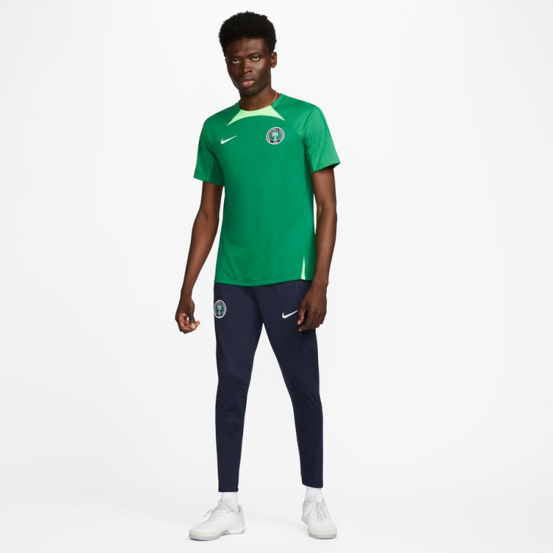 Nike Nigeria Strike Men's Dri-FIT Football Pants - Obsidian/White