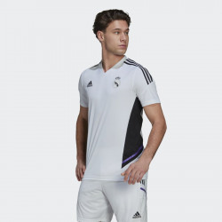 adidas Real Madrid Condivo 22 Mens Football Training Shirt - White - HA2599