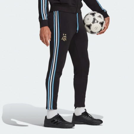 adidas Argentina DNA 3-Stripes Mens Football Pants - Black - HT8689