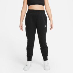 DC7207-010 - Nike Sportswear Club Fleece Kids Pants - Black/White