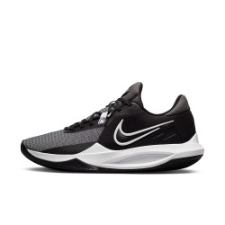 DD9535-003 - Chaussures de basketball Nike Precision 6 - Black/White-Iron Grey-White