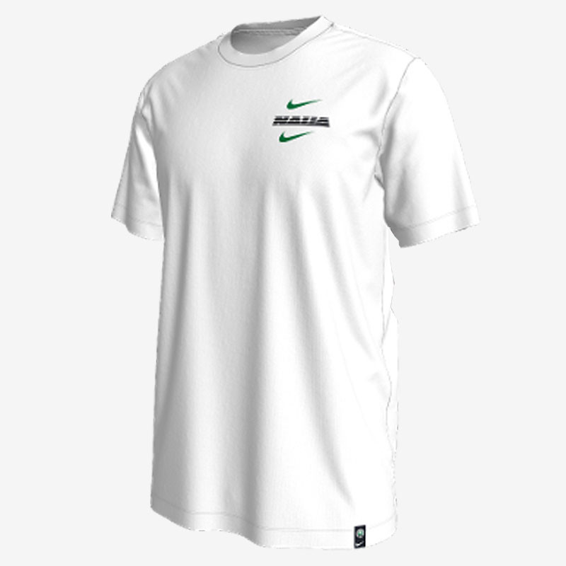 T-shirt à manches courtes pour homme Nike Nigeria Voice WC22 - Blanc