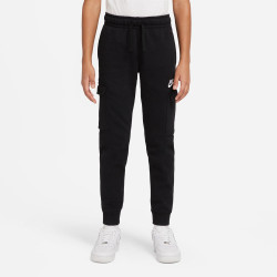 Nike Sportswear Club Kids Cargo Pants - Black/Black/White CQ4298-010
