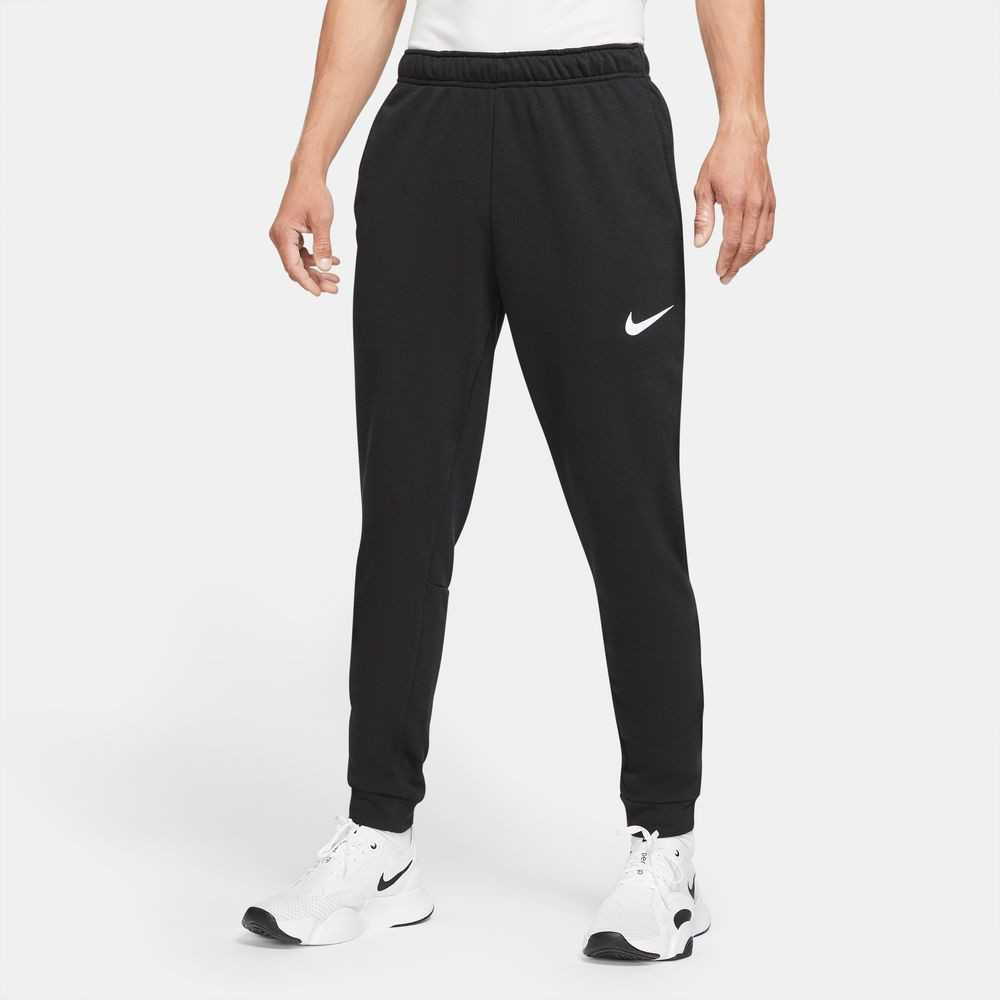 Pantalon d'entraînement fuselé pour homme Nike Dri-FIT - Noir/Blanc