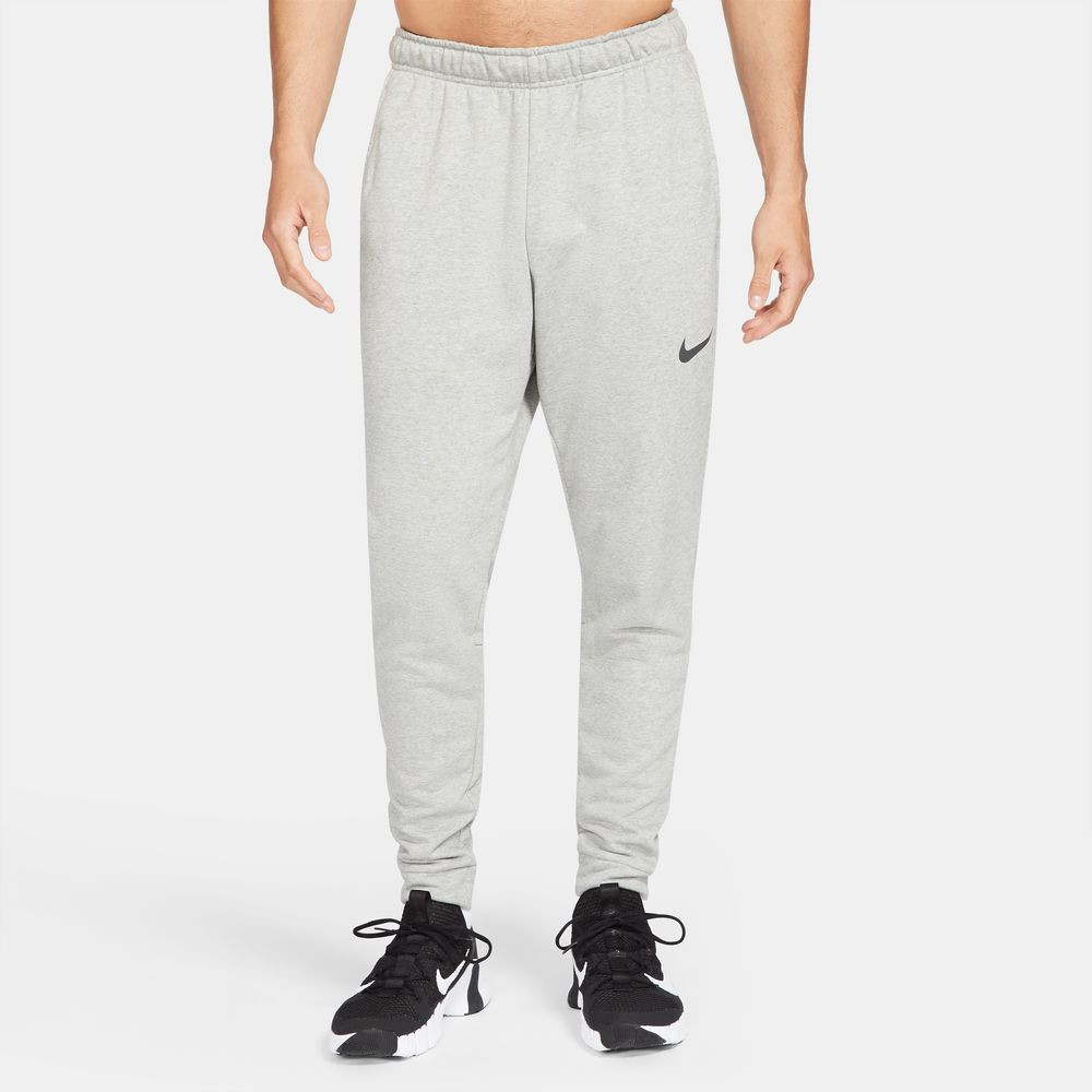 Pantalon d'entraînement fuselé pour homme Nike Dri-FIT - Gris Foncé Chiné/Noir