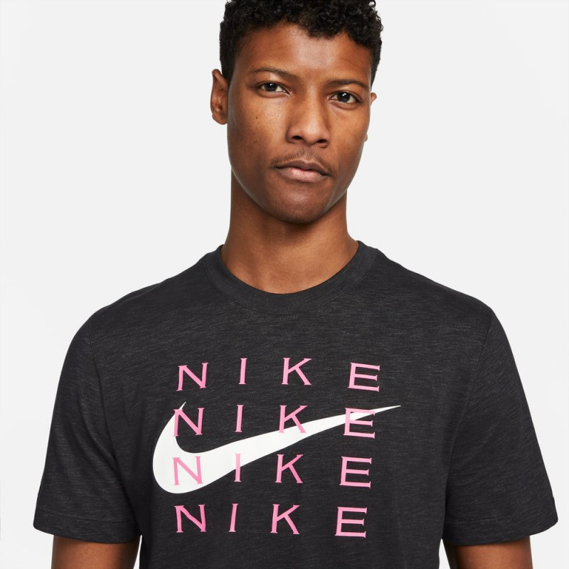 Nike Dri-FIT Men's T-Shirt | Black/Smoke Gray | DM5694-010