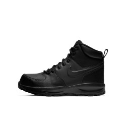 BQ5372-001 - Nike Manoa LTR kids high top shoes - Black/Black-Black