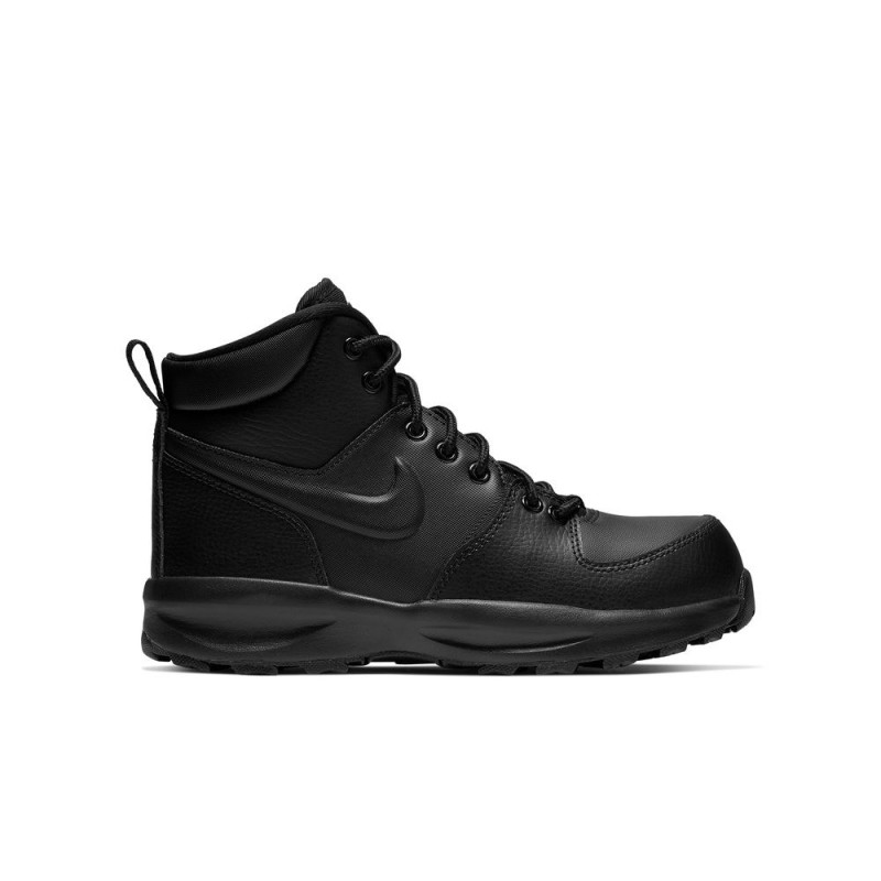 Nike Manoa LTR Big Kids' High-Top Shoes - Black/Black-Black